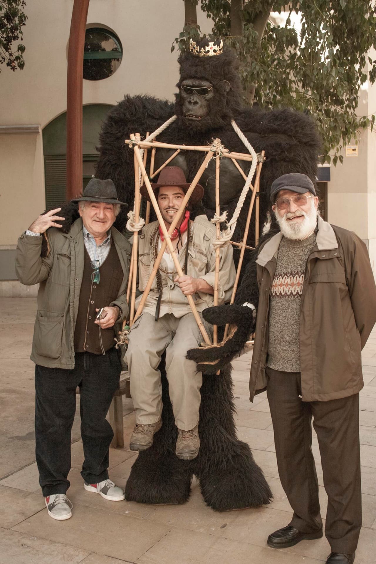 KingKong-_MG_6834-1 King Kong y el Cazador Cazado. Compañía Penélope y Aquiles.