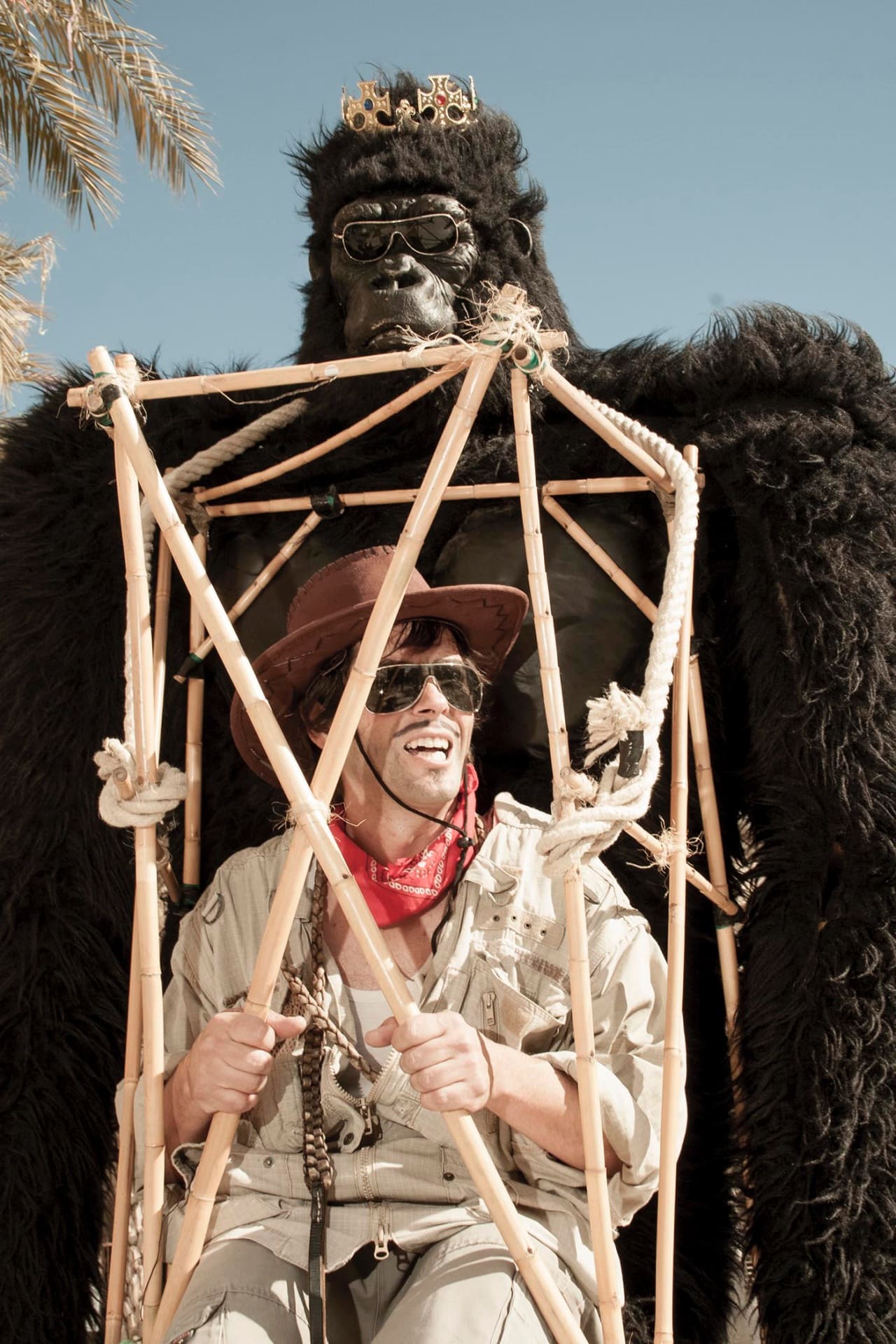 KingKong-_MG_6903-1 King Kong y el Cazador Cazado. Compañía Penélope y Aquiles.